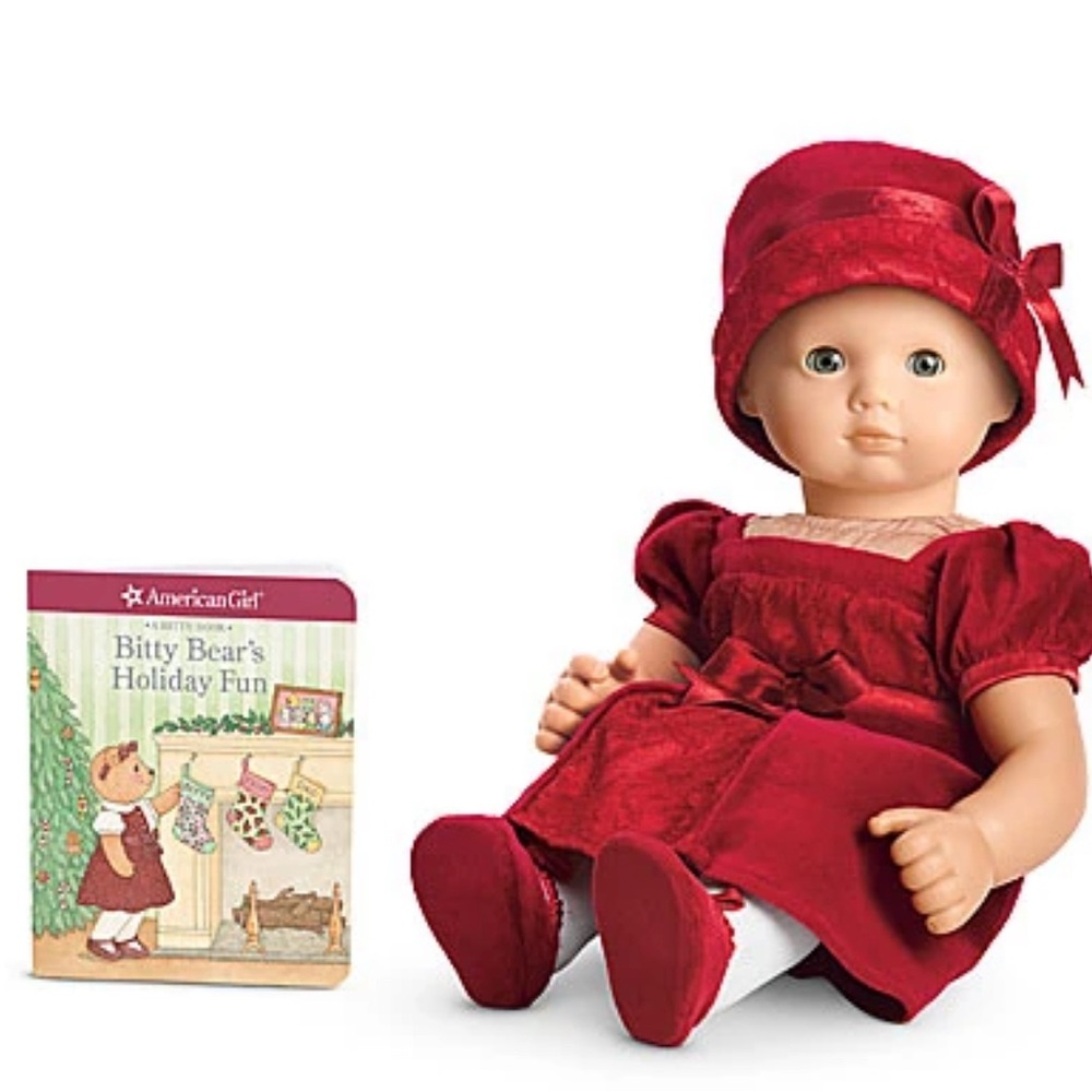 American Girl - Bitty Baby Sweet Scarlet Dress